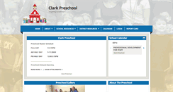 Desktop Screenshot of preschool.clarkschools.org