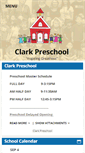 Mobile Screenshot of preschool.clarkschools.org